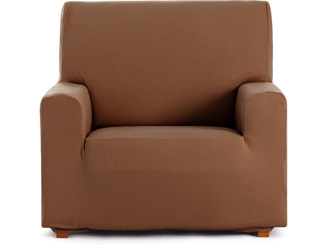 Funda de Sillón EYSA Premium Bronx Tejido Multielástico (110 x 70 x 110 cm - Poliéster - Caldera)