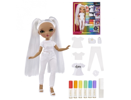 RAINBOW HIGH Muñecas Color & Create Green Eyes RAINBOW HIGH