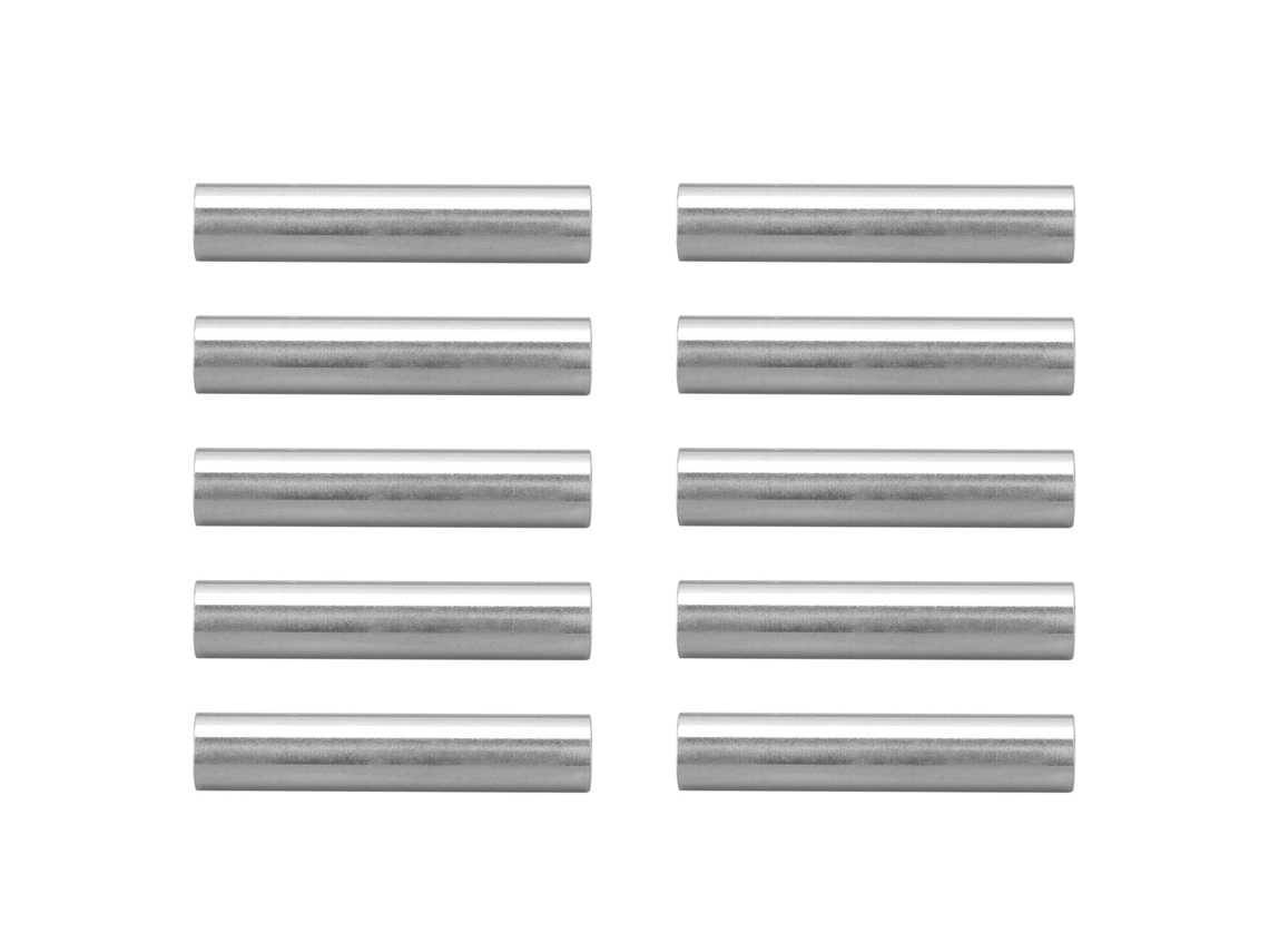 10 Unidades De Tubo Redondo Recto De Aluminio De 10 Mm De Diámetro Para Portaherramientas De Robótica 6100-0810-0050