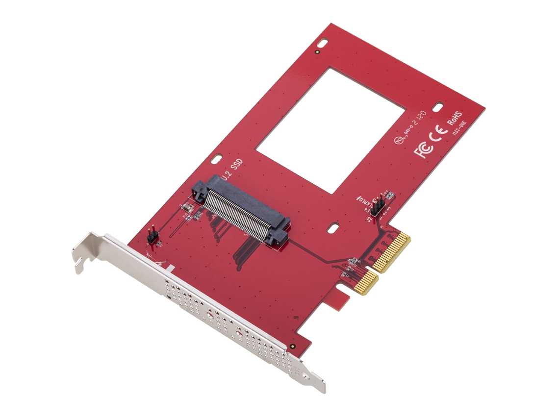 Tarjeta adaptadora PCIe a NVMe 2.5 U.2 SSD 4X  BEMATIK