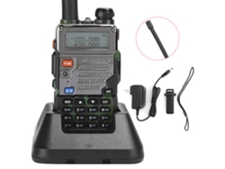 Radio Walkie-talkie Profesional Uv-5re De Camuflaje De Doble Banda Para Coche, 4 W, 1800 Mah.