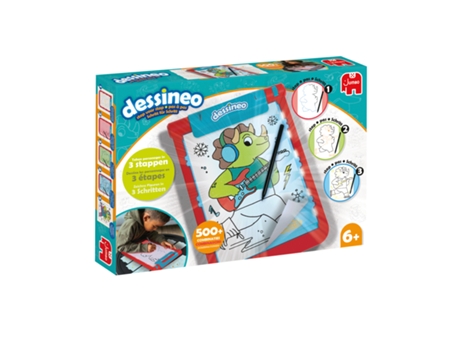 Set de plantillas de dibujo para niños JUMBO 19892 (6 anos)