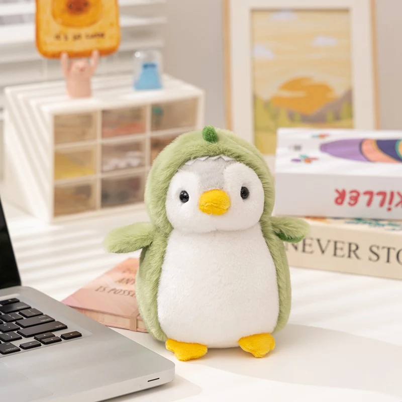 (verde, 20 Cm) Lindo Brinquedo De Pelúcia Realista De Pinguim Estilo Anime Em Desenho Animado