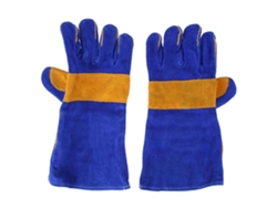 Guantes De Soldadura De Piel De Vaca Resistentes A Altas Temperaturas Para Jardinería, Mantenimiento Y Uso En Almacenes.