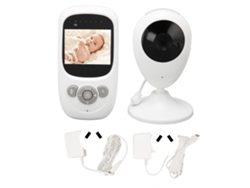 Monitor Para Bebés Con Cámara De 2,4 Ghz, Pantalla Lcd De 2,4 Pulgadas, Visión Nocturna, Audio Bidireccional, 8 Cunas Y Control De Temperatura.