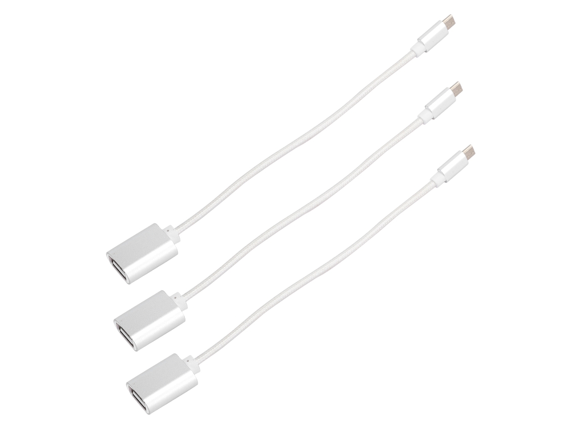 Protector De Cable Usb Con Diseño De Dibujos Animados Para Android, Blanco.