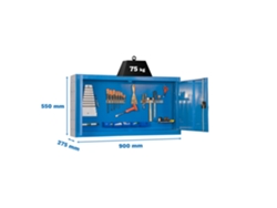 Armario metálico para herramientas Cabinet Tools Mon. 550x900mm Azul