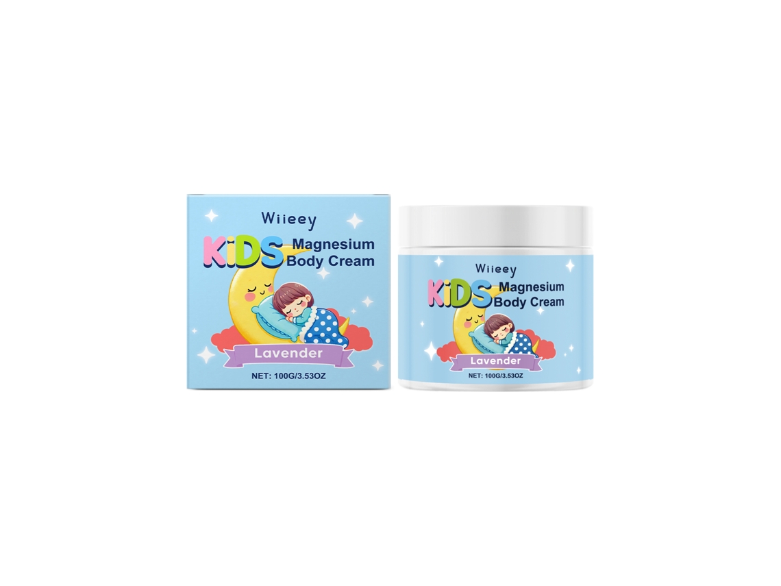 Crema hidratante nocturna infantil con efecto sónico.