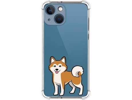 Carcasa iPhone 13 Mini (5.4) TUMUNDOSMARTPHONE Dibujos Antigolpes Perros 02 Multicolor