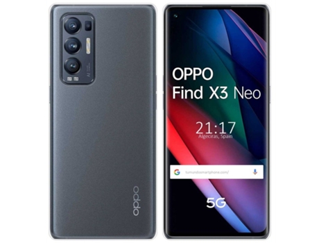 Carcasa Oppo Find X3 Neo TUMUNDOSMARTPHONE Silicona Transparente