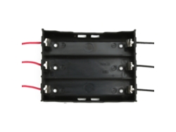 2026as-5 Piezas Porta Baterías Para 3 Baterías Recargables 18650 Con Cable Diy Caja Contenedor