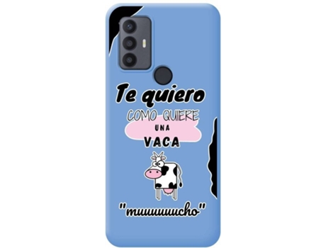 Carcasa para TCL 30 SE TUMUNDOSMARTPHONE Silicona Líquida Dibujos Azul