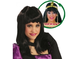Peluca DISFRAZZES Cleopatra Negra (Talla: Talla Universal)