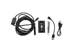 Endoscopio Wifi F130 Con Cámara Hd De 8 Mm Resistente Al Agua Para Inspección Industrial, Compatible Con Smartphones Y Ordenadores.