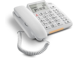 Teléfono GIGASET DL380 Con Cable Blanco