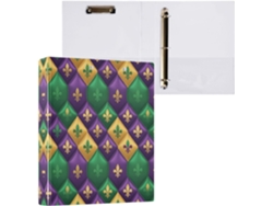 Besportble Carpeta De Anillas Redondo Con Portapapeles Y Oficina Pvc. 27,9 X 21,6 Cm 31,5 27 6