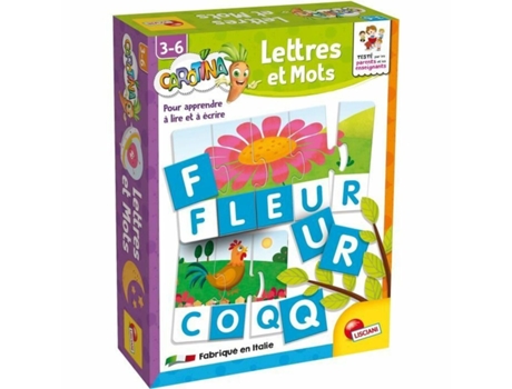 Juego Educativo LISCIANI GIOCHI Lettres et Mots