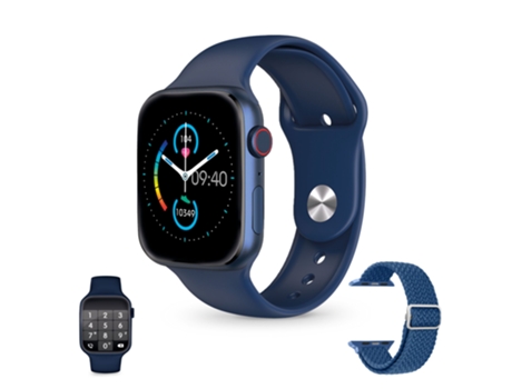 Smartwatch KSIX Urban 4 + Correa Trenzada Intercambiable Nylon Azul