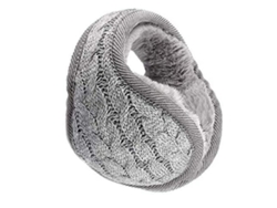 Manta de felpa plegable con orejeras para el invierno
