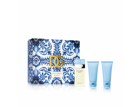 Set de Perfume Dolce & Gabbana Light Blue 3 Piezas