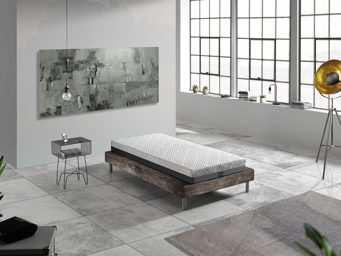 Colchon de espuma con viscoelastica PLATON SHAULA (80X180 cm)