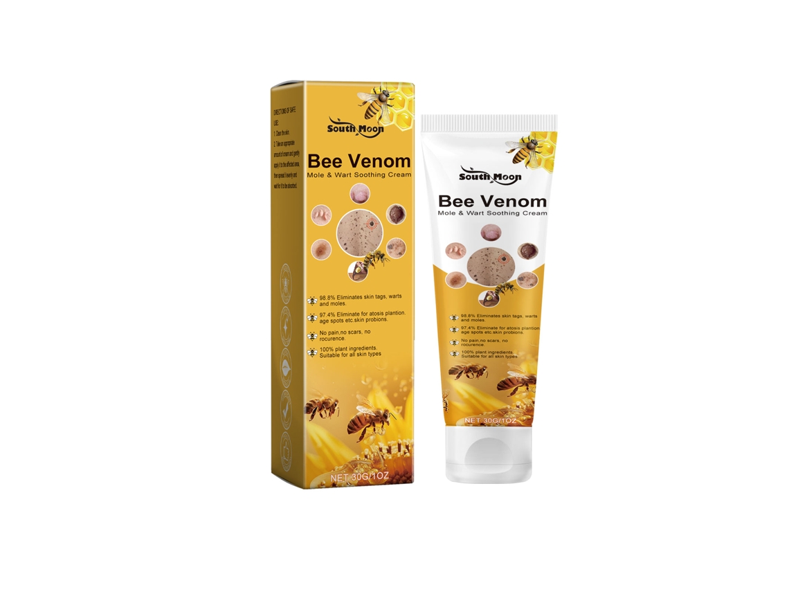 Crema purificante de poros con veneno de abeja