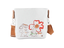 Bolso Cambiador Multifuncional Impermeable De Gran Capacidad Para Mamás, Con Bonitos Estampados, Color Gris Lino.