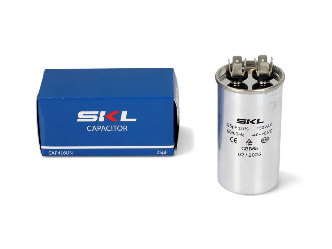 Condensador Para Aire Acondicionado 25µf Cap416un