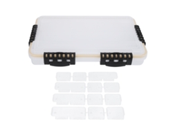 Caja De Aparejos De Pesca Sellada Y Duradera Con Múltiples Ranuras Para Guardar Los Aparejos De Pesca.