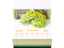 Calendario Recargable De 2026 Con Iluminación Led Suave Y Luces Integradas.