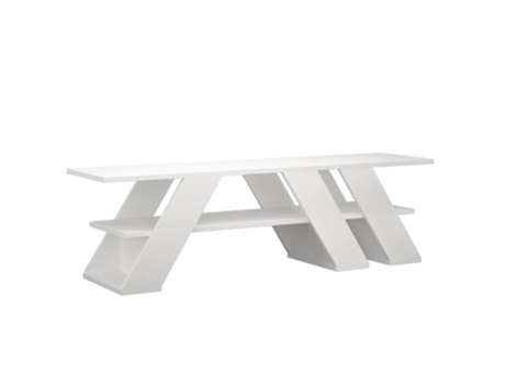 Mesa Tv 40X140X34 Blanco VENPRODIN