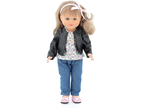 Muñeca PETITCOLLIN (Plástico - Rosa - 40 cm)