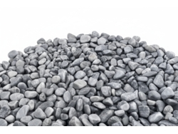 Guijarros laminados azul grisáceos de primera calidad, bolsa de 20 kg / 6-12 mm