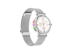 Reloj inteligente CF33 de 1,27 pulgadas, resistente al agua IP67, con más de 100 modos deportivos, color plateado. Bestvite