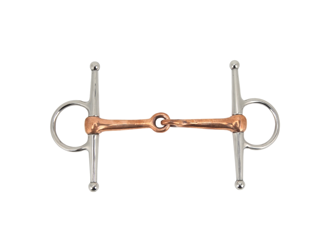 Punta de carrillera de filete de acero inoxidable completa de 125 mm para caballo