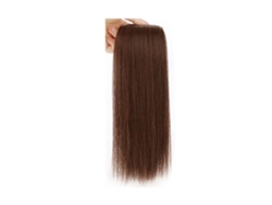 2026-parte De Pelo Sintético Para Mujer, Aumenta El Volumen, Pelo Grueso Y Fluffy, Clip-on, 30cm Marrón Oscuro Para Citas Y Fiestas
