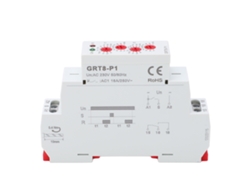 Relé Repetidor Electrónico Con Indicador Led, Temporizador De Salida De Pulsos, Montaje En Riel Din, Ac230v, Abs