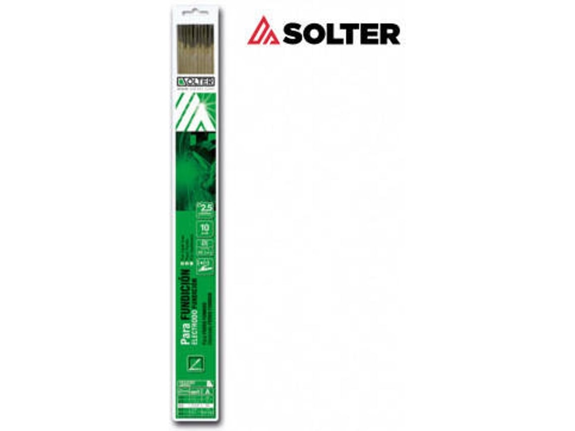 Soldadura SOLTER Eletrodo de ferro fundido 10Un