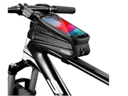 Bolsa impermeable para cuadro de bicicleta, bolsa grande para manillar de tubo superior delantero, para ciclismo de montaña, YEMAESRE