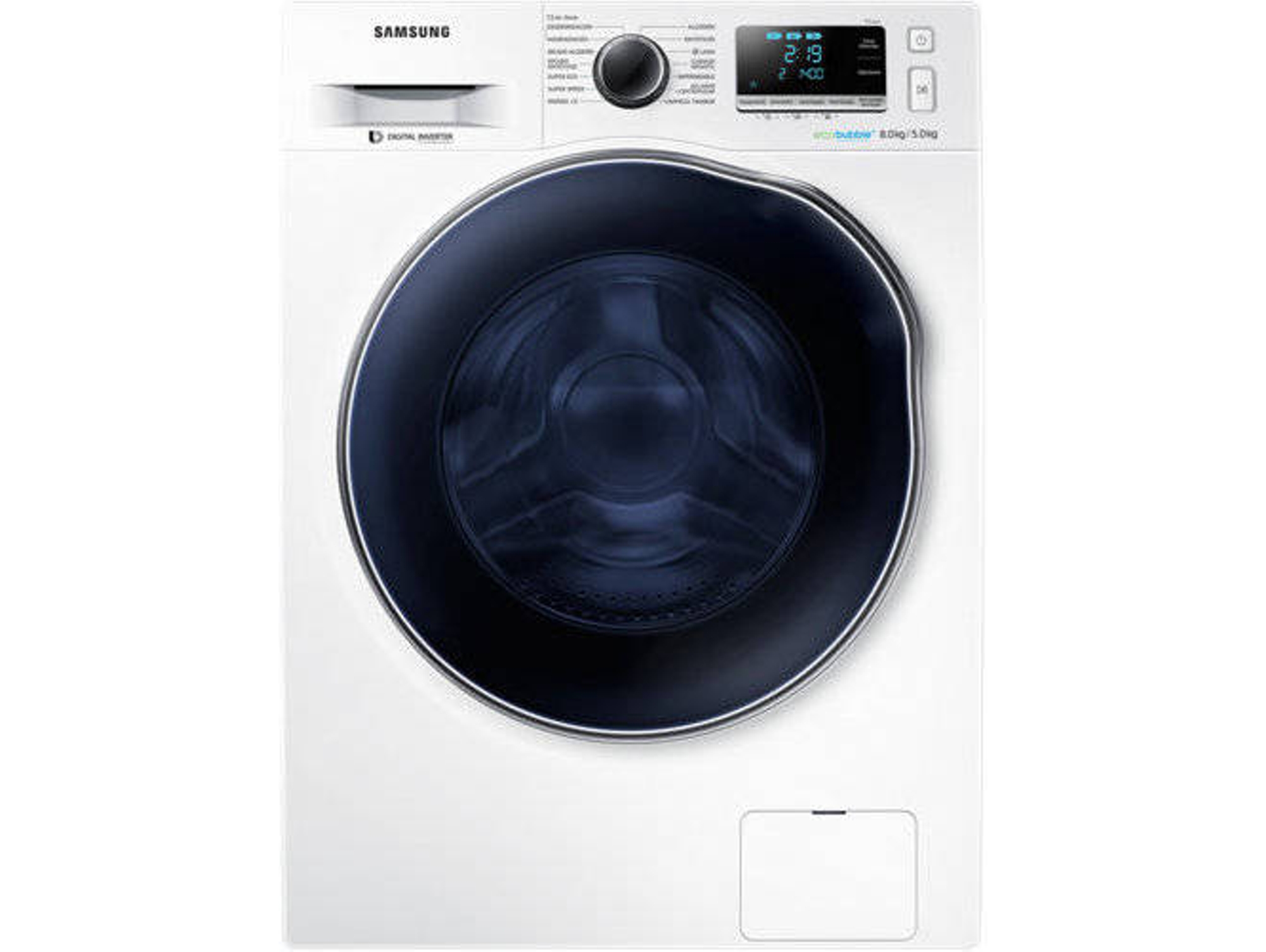 Lavasecadora SAMSUNG WD0JAAWEC  (5/8 kg - 1400 rpm - Blanco)