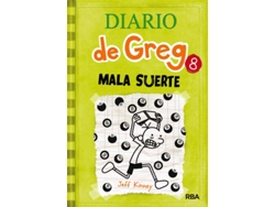 Libro Mala Suerte de Jeff Kinney (Español)