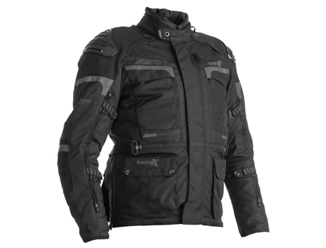 Abrigo para Hombre RST Adventure-x Negro para Motociclismo (XXL)