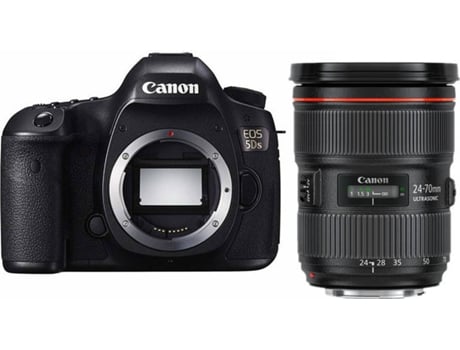 Cámara Reflex CANON EOS 5DS + Objectivo EF 24-70mm F2.8L II USM (Full Frame)