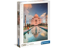 Puzzle CLEMENTONI Taj Mahal, India (Edad Mínima: 10 Años - 1500 Piezas)