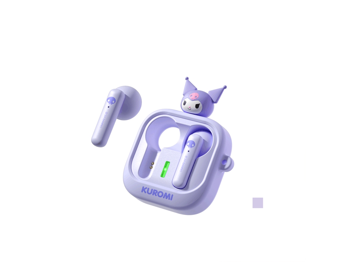 Auriculares inalámbricos Sanrio Kuromi My Melody Cinnamoroll Ej 734 con control táctil, deportivos, transparentes, estéreo para juegos Vayotoy