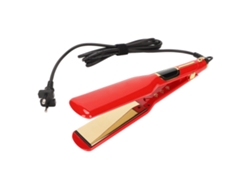 Plancha De Pelo Eléctrica Profesional Con Función De Rizado Y Alisado Para Salones De Belleza, Color Rojo.