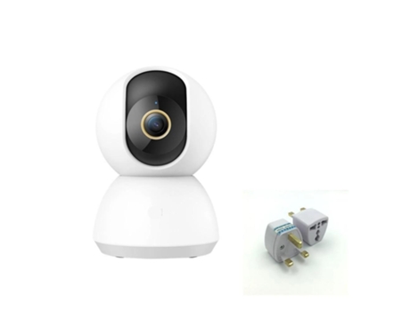 Cámara de Vigiláncia SLOWMOOSE Inalámbrico 360º Wi-Fi 2K Ip y Visión Nocturna (Plug UK)