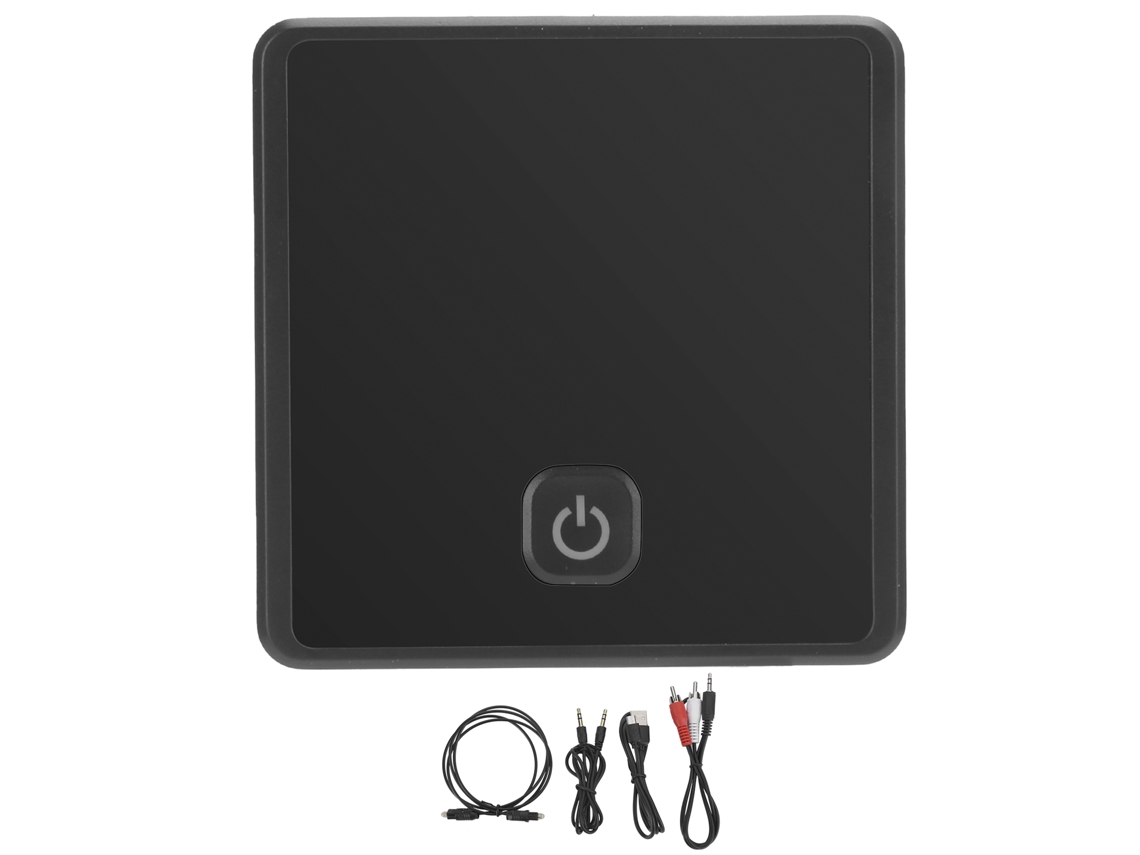 Transmisor Y Receptor Inalámbrico Bluetooth 5.0 2 En 1 Con Adaptador De Audio Aux De 3,5 Mm. Plug And Play