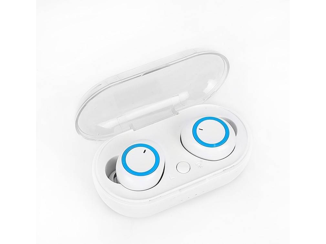 Auriculares Bluetooth True Wireless LOVEBABYLY Y50 (In Ear - Micrófono - Noise Cancelling - Blanco)