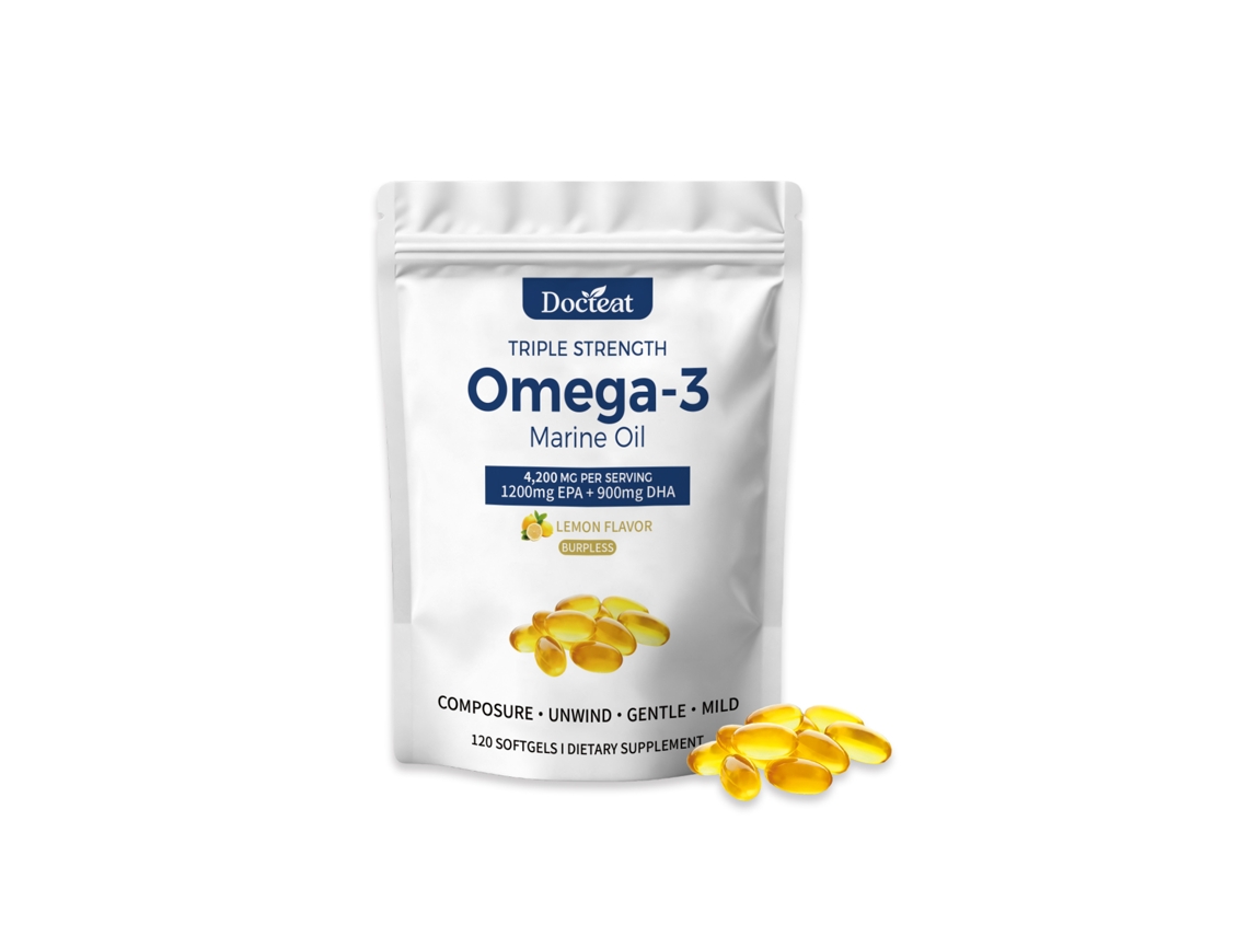 Gelatinas blandas con suplemento nutricional oral de omega-3